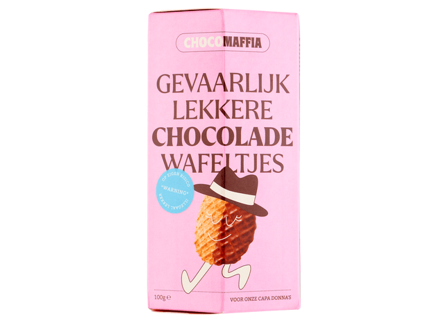 Chocomaffia Gevaarlijk lekkere chocoladewafeltjes