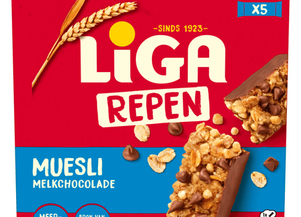 Liga Muesli Reep Melkchocolade