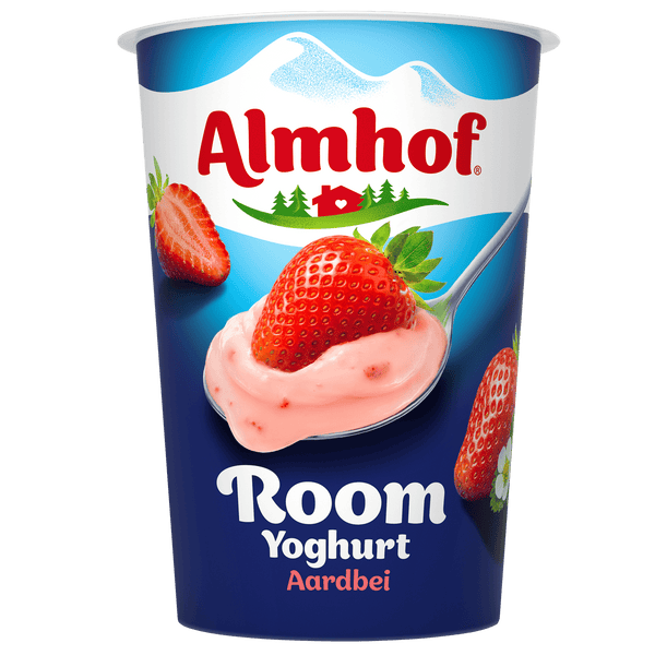Almhof Roomyoghurt aardbei