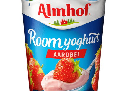 Almhof Roomyoghurt aardbei  Dutchshopper