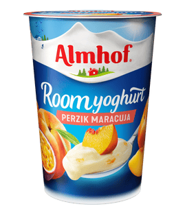 Almhof Roomyoghurt maracuja-perzik