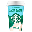 Starbucks Café Latte – ohne Zuckerzusatz