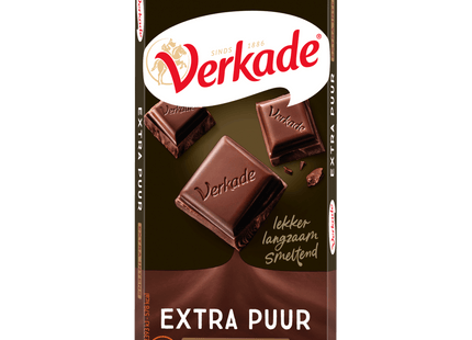 Verkade 75% cacao extra puur