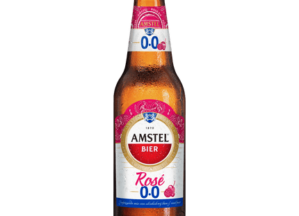 Amstel Rosé 0.0 bier fles