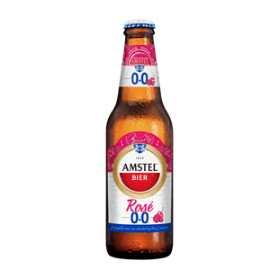 Amstel Rosé 0.0 bier fles