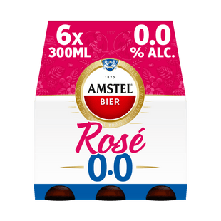 Amstel Rosé 0.0 bier fles