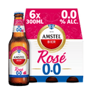 Amstel Rosé 0,0 Bierflasche