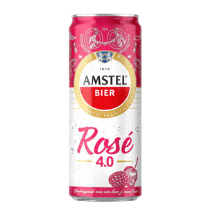 Amstel Rosé bier blik