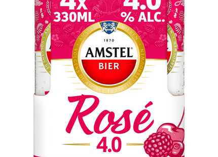 Amstel Rosé bier blik