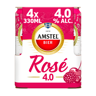 Amstel Rosé bier blik