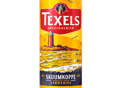 Texels Skuumkoppe bier blik
