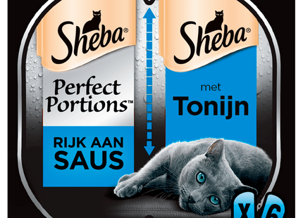 Sheba Perfect Portions tonijn in saus