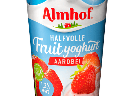 Almhof Halfvolle fruityoghurt aardbei