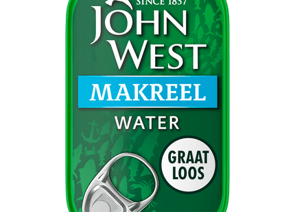 John West Makreel in water