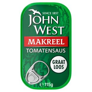 John West Makreel met tomaat