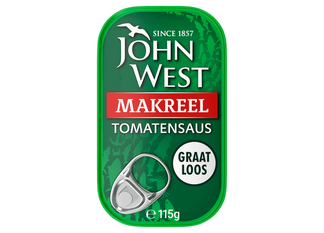 John West Makreel met tomaat