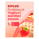 Fruitbiscuit yoghurt aardbei