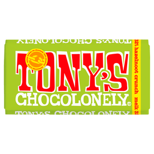 Tony's Chocolonely Melk romige hazelnoot crunch