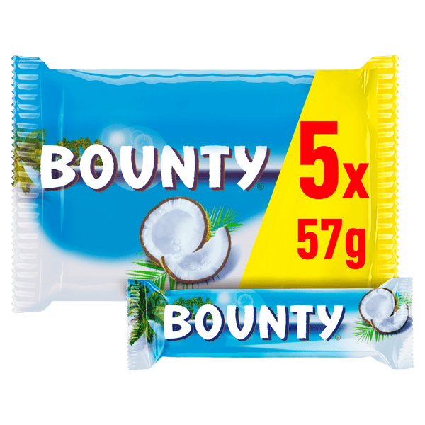 Bounty Milchschokolade Kokos Riegel Mehrfachpackung