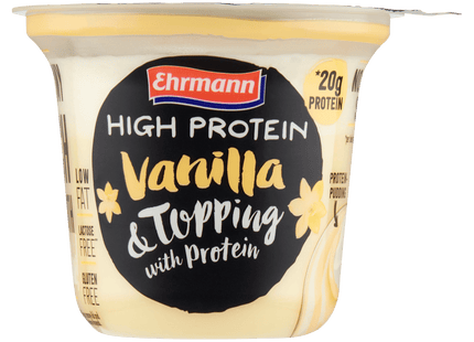 Ehrmann High Protein pudding topping vanille  Dutchshopper