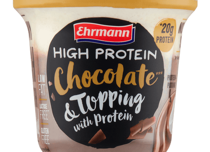 Ehrmann High Protein pudding topping choco  Dutchshopper