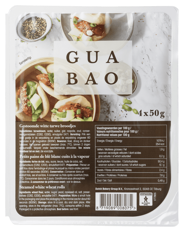 Dutch Bakery Bao buns