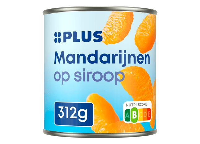 Mandarijnen op siroop