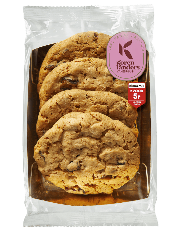 Korenlanders White chocolate cranberry biscuits