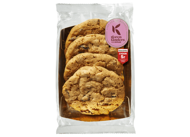 Korenlanders Witte chocolade cranberry cookies