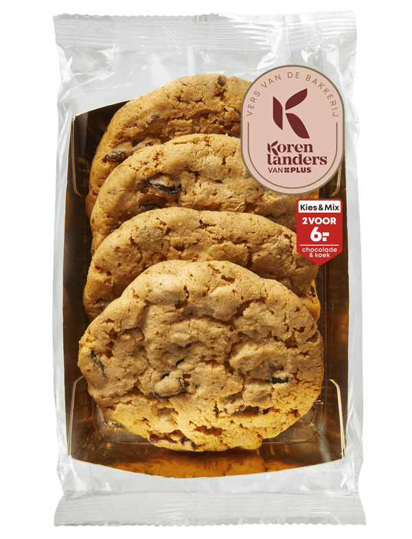 Korenlanders White chocolate cranberry biscuits