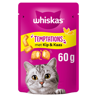 Whiskas Temptations Kip en Kaas