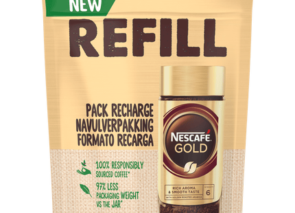 Nescafe Gold refill bag