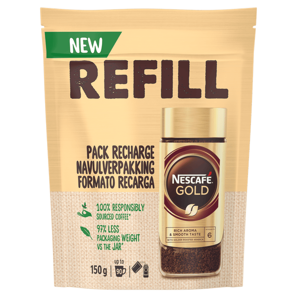 Nescafe Gold refill bag