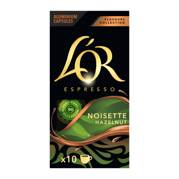L'Or Flavours espresso caps hazelnut