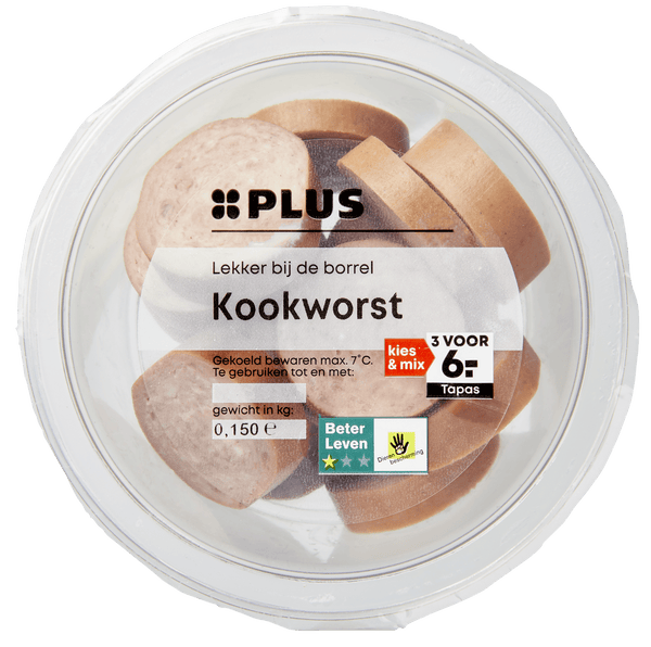 Antipasti Gelderse gekookte worst