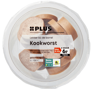 Antipasti Gelderse gekookte worst