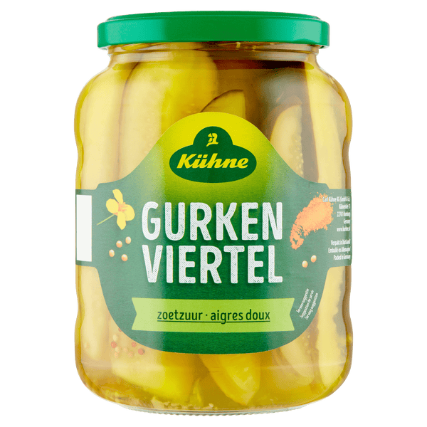Kuhne Gurkenviertel zoetzuur
