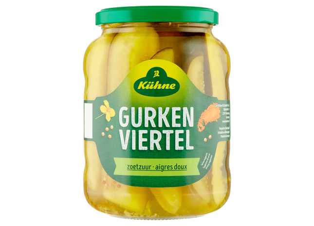 Kuhne Gurkenviertel zoetzuur