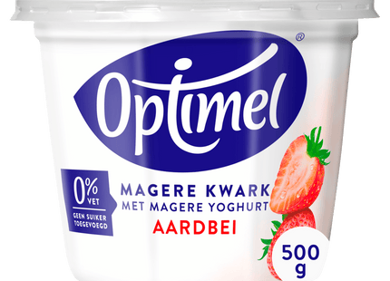 Optimel Kwark aardbei 0% vet