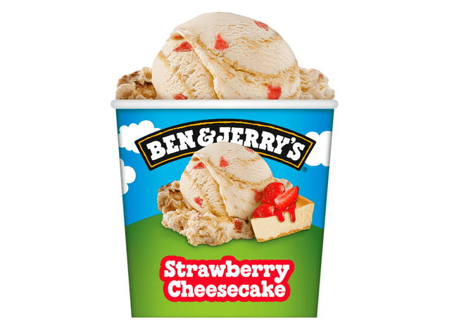 Ben&Jerry's Strawberry cheesecake