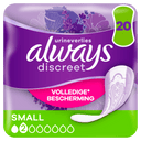 Always Discreet sanitary pads small