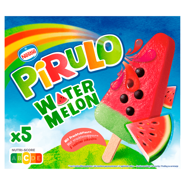 Nestlé Pirulo watermelon ice cream