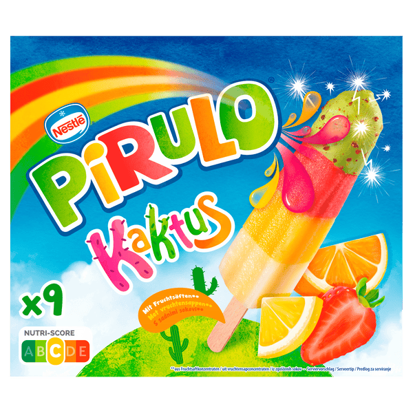 Nestlé Pirulo cactus ice cream