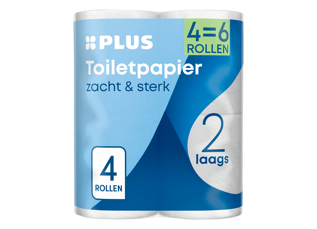 Toiletpapier 2-laags maxi