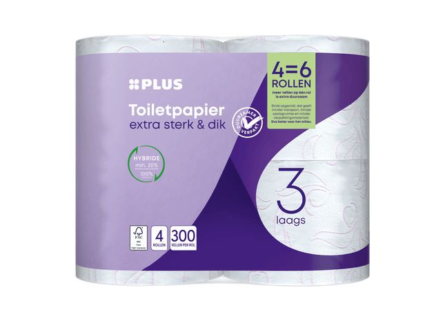 Toiletpapier 3-laags maxi
