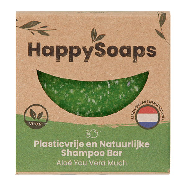 HappySoaps Aloe you vera shampoo bar