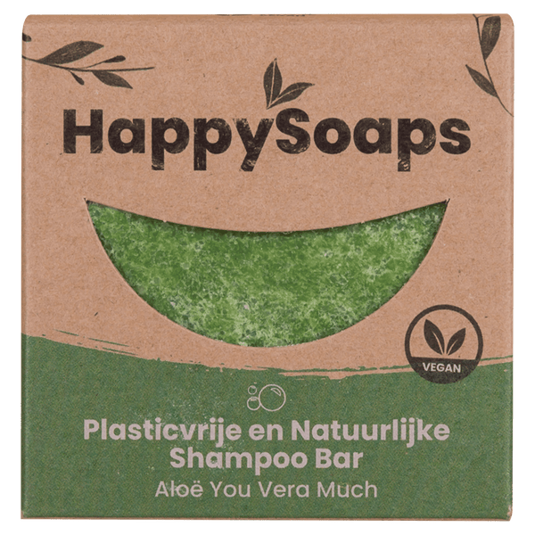 HappySoaps Aloe you vera shampoo bar