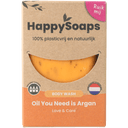HappySoaps Argan Oil and Rosemary Body Bar
