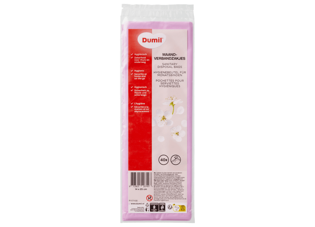 Dumil Maandverbandzakjes 40 stuks