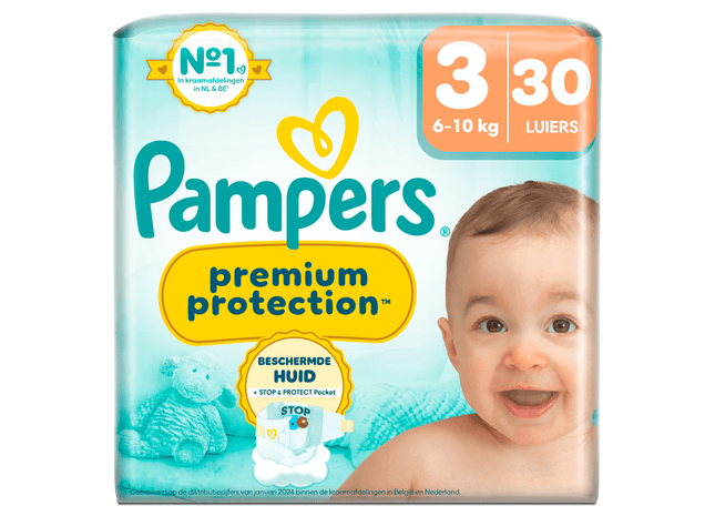 Pampers Premium Protection maat 3 Key size